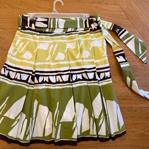 Talbots Pleated Spring Swing Skirt